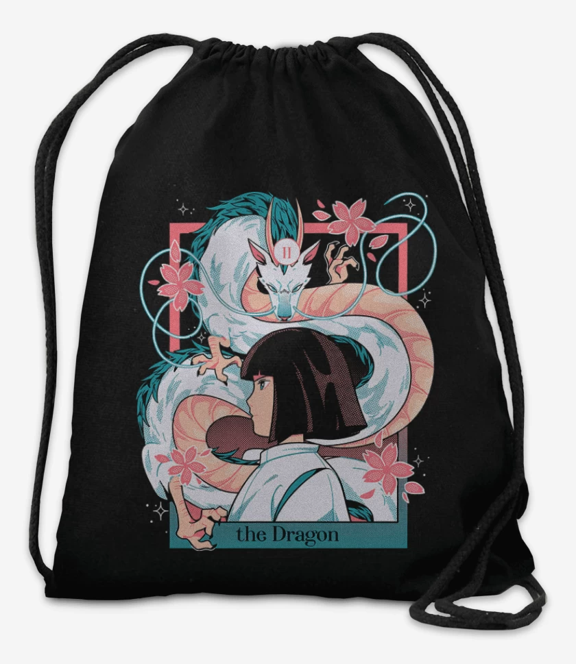 Mochila Negro de The Dragon