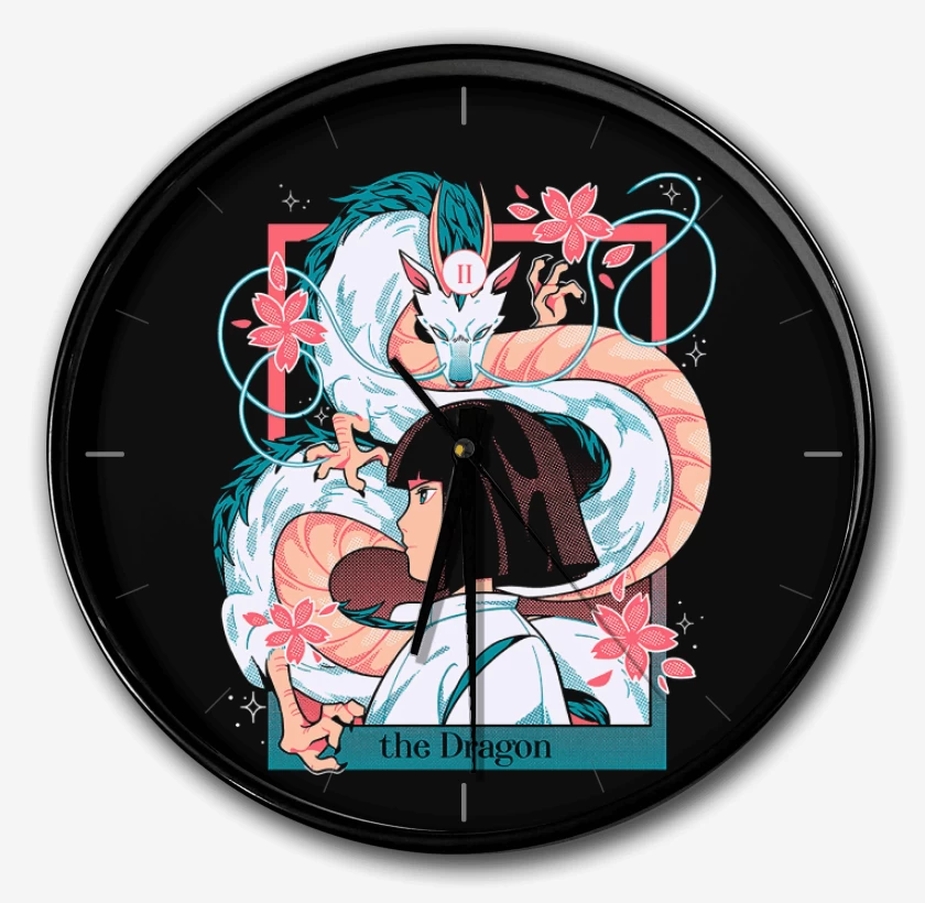 Reloj Negro de The Dragon