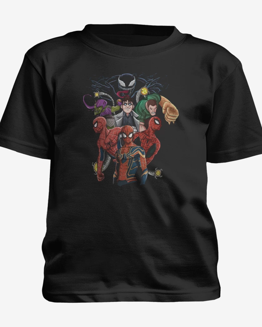 Polera de niño Mutiverso Arácnido 