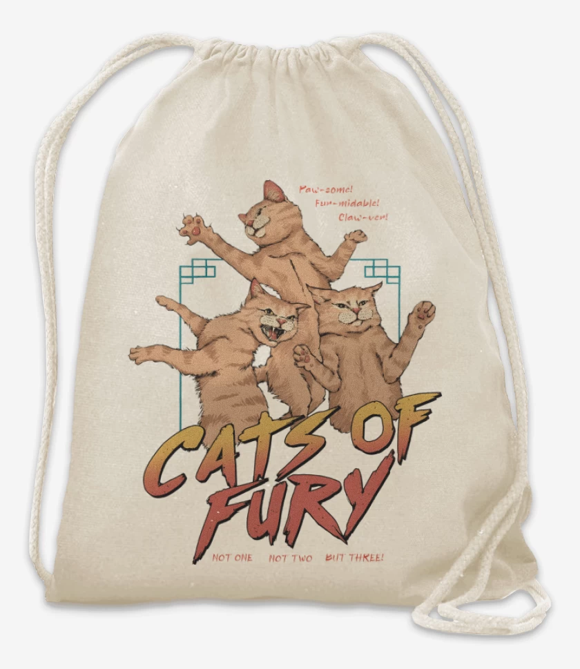 Mochila Cats of Fury