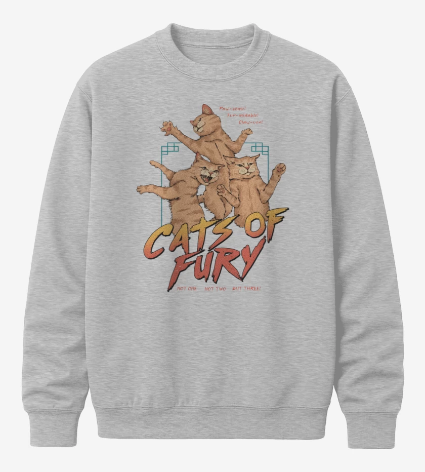 Poleron polo Cats of Fury