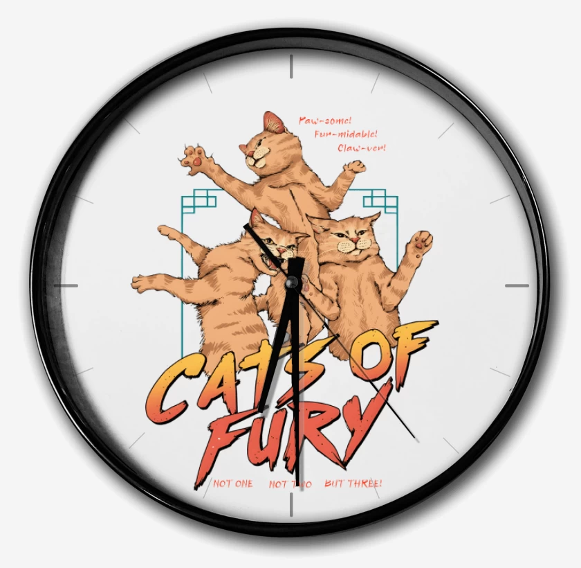 Reloj Cats of Fury
