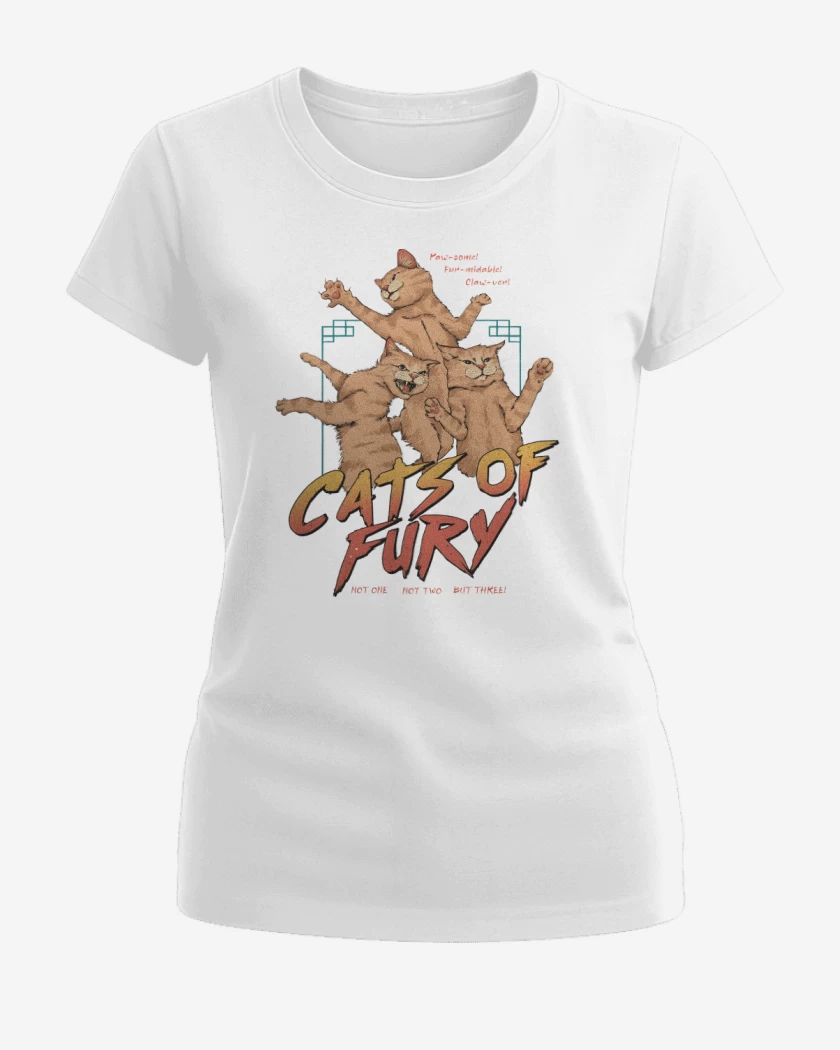 Polera de Mujer Cats of Fury