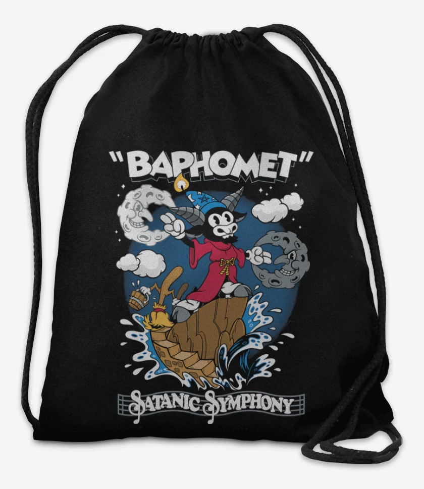 Mochila Negro de Satanic Symphony