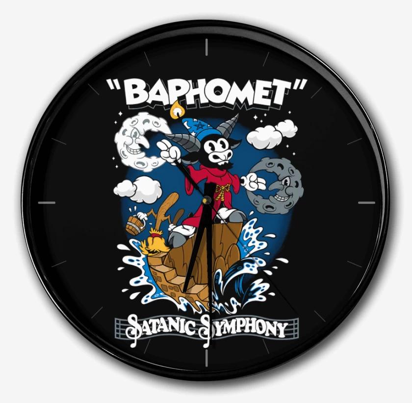 Reloj Negro de Satanic Symphony
