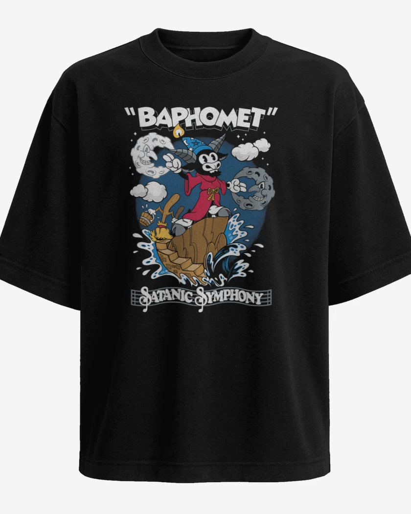 Polera Oversize Satanic Symphony