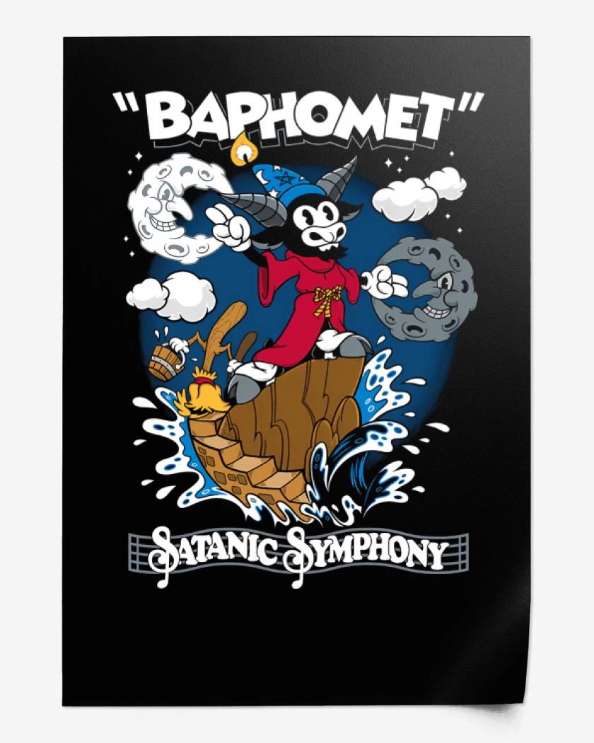 Print Satanic Symphony