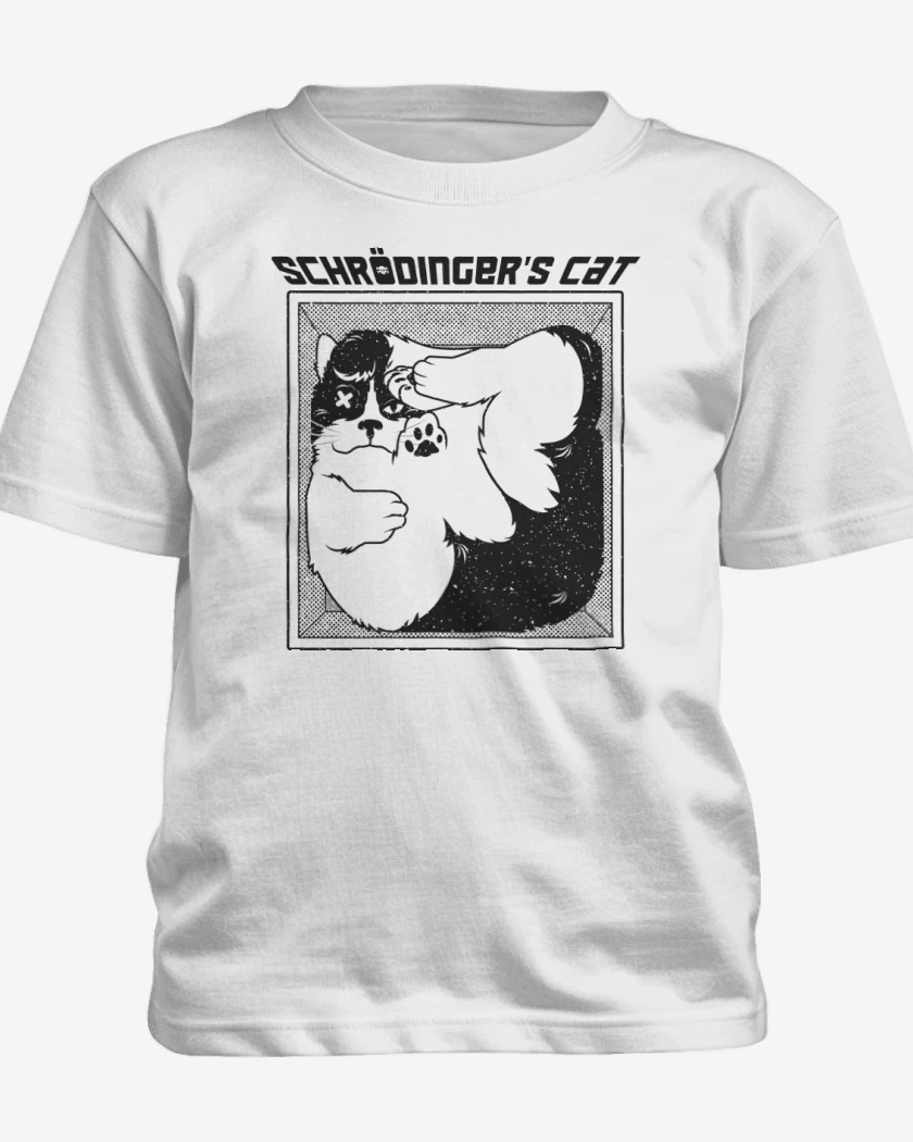Polera de niño El Gato de Schrodinger