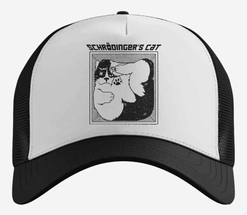 Gorro El Gato de Schrodinger