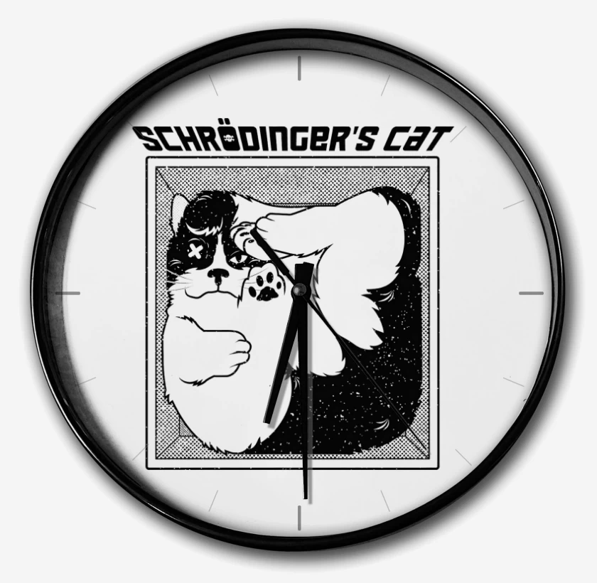 Reloj El Gato de Schrodinger