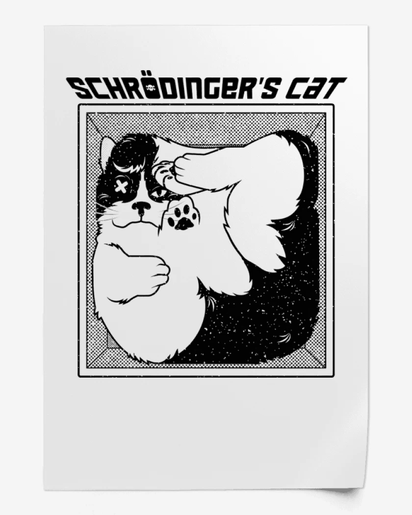 Print El Gato de Schrodinger