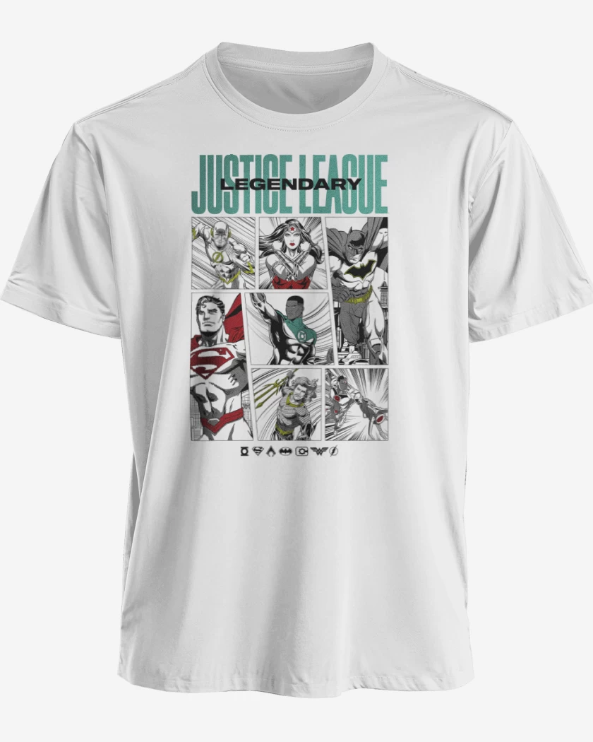 Polera La Legendaria Liga de la Justica