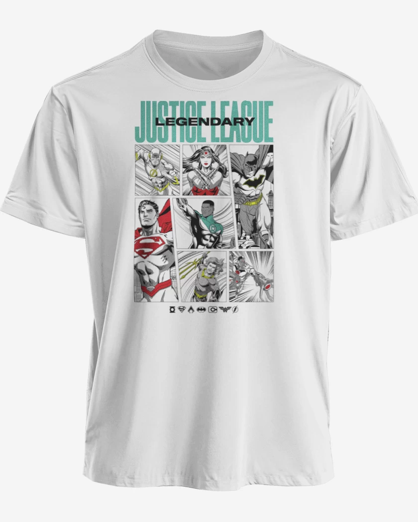Polera premium La Legendaria Liga de la Justica