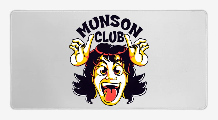 Mouse pad Gamer Hell Munson Club