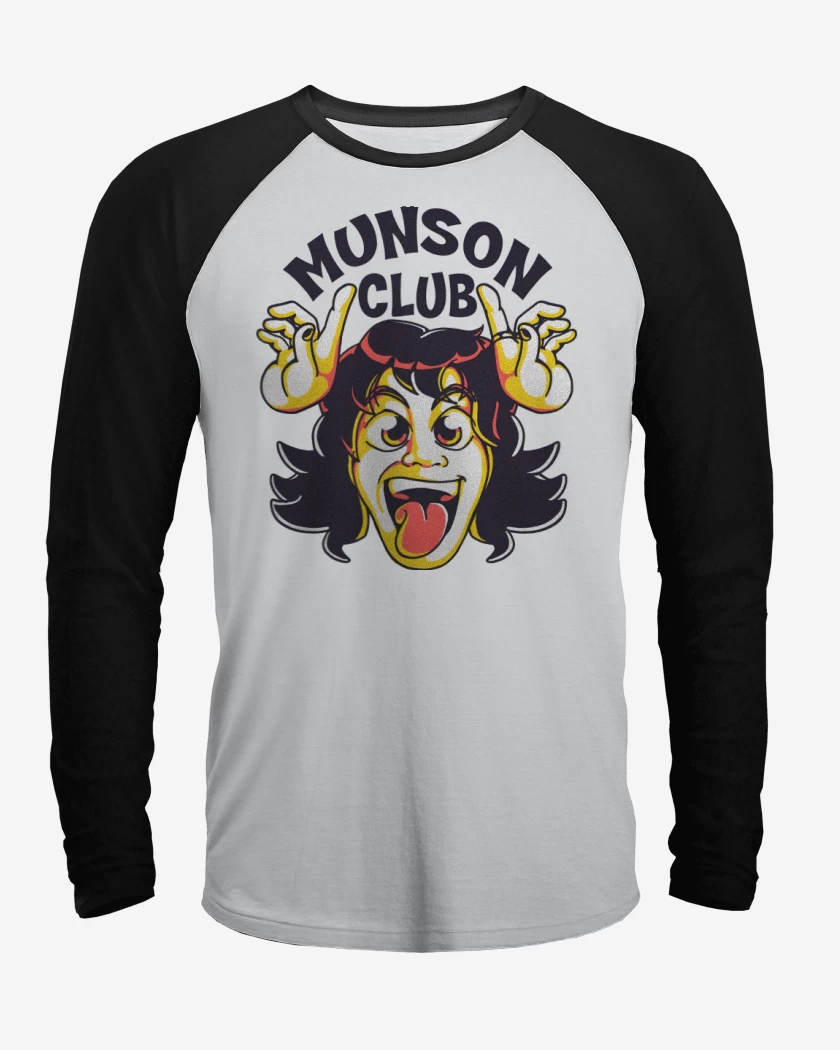 Polera Raglan Hell Munson Club
