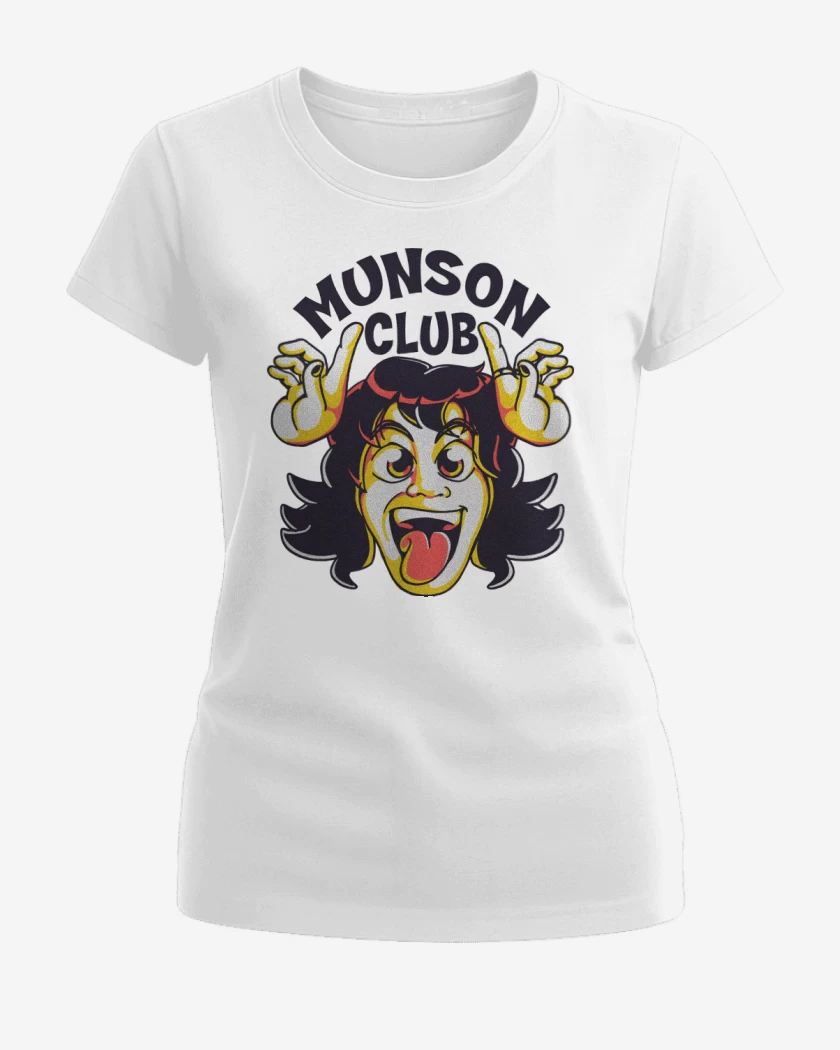 Polera de Mujer Blanco de Hell Munson Club