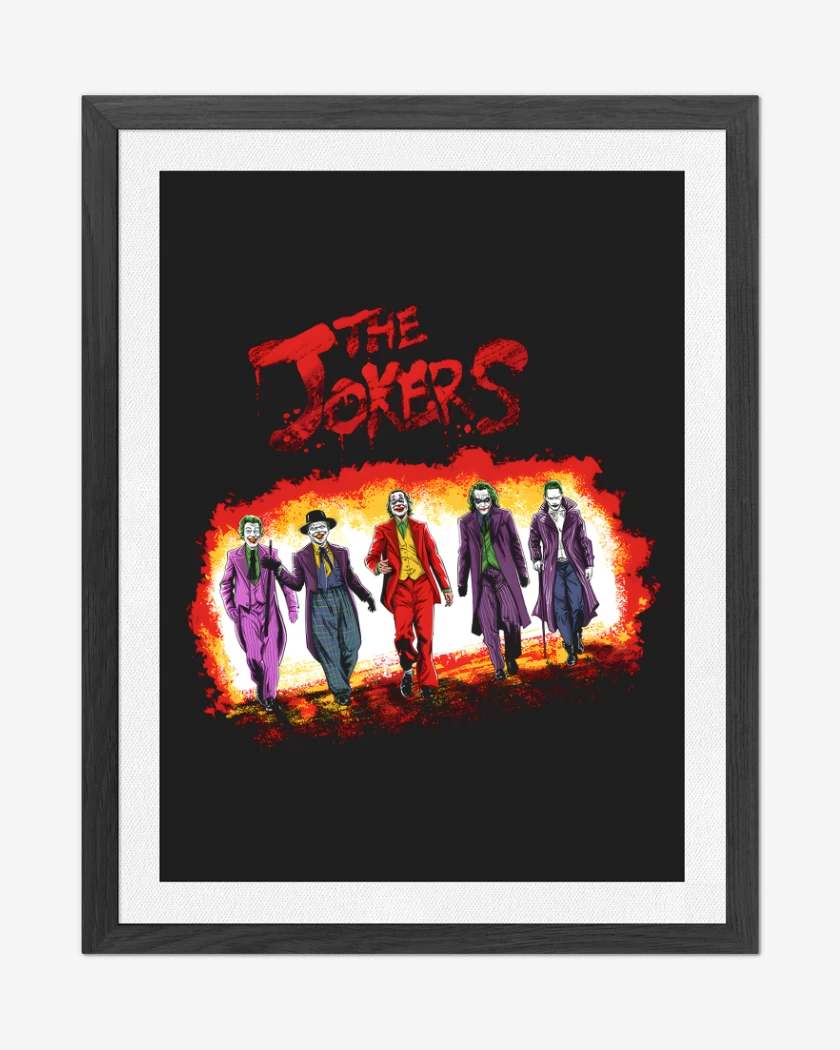 Cuadro decorativo Negro de The Jokers