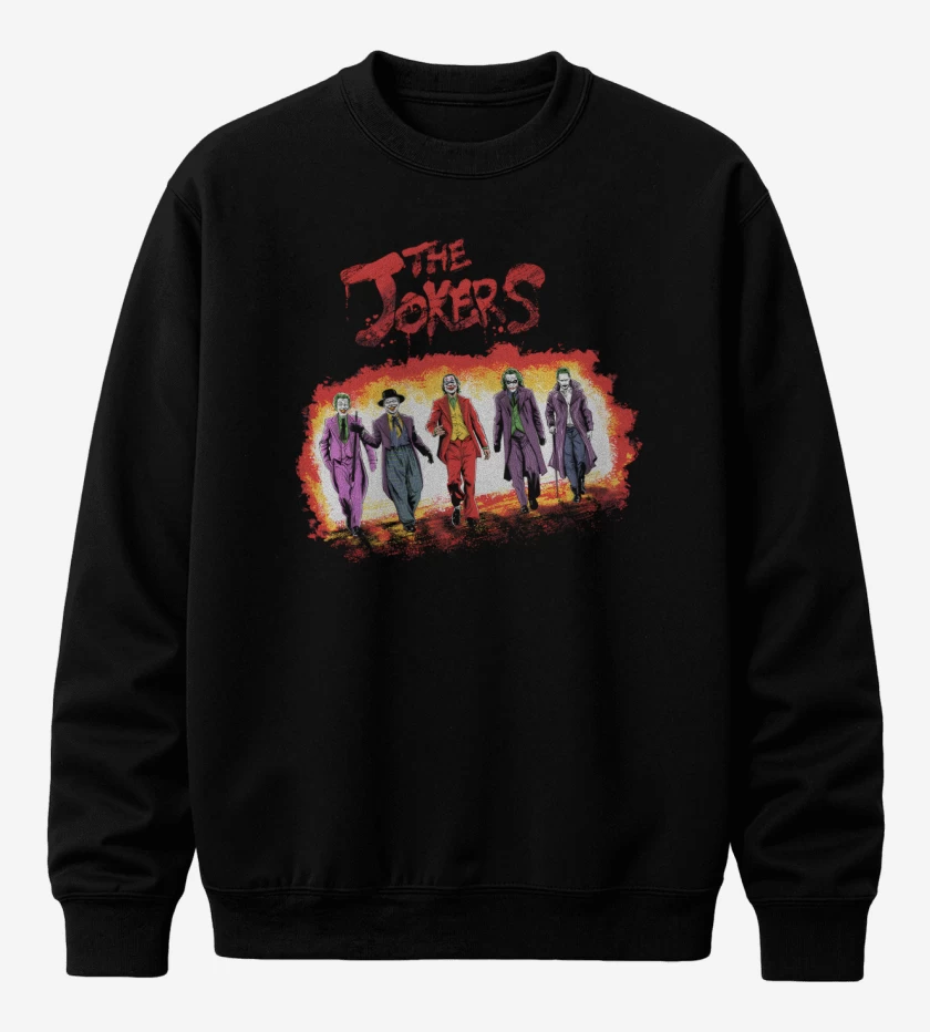 Poleron polo Negro de The Jokers