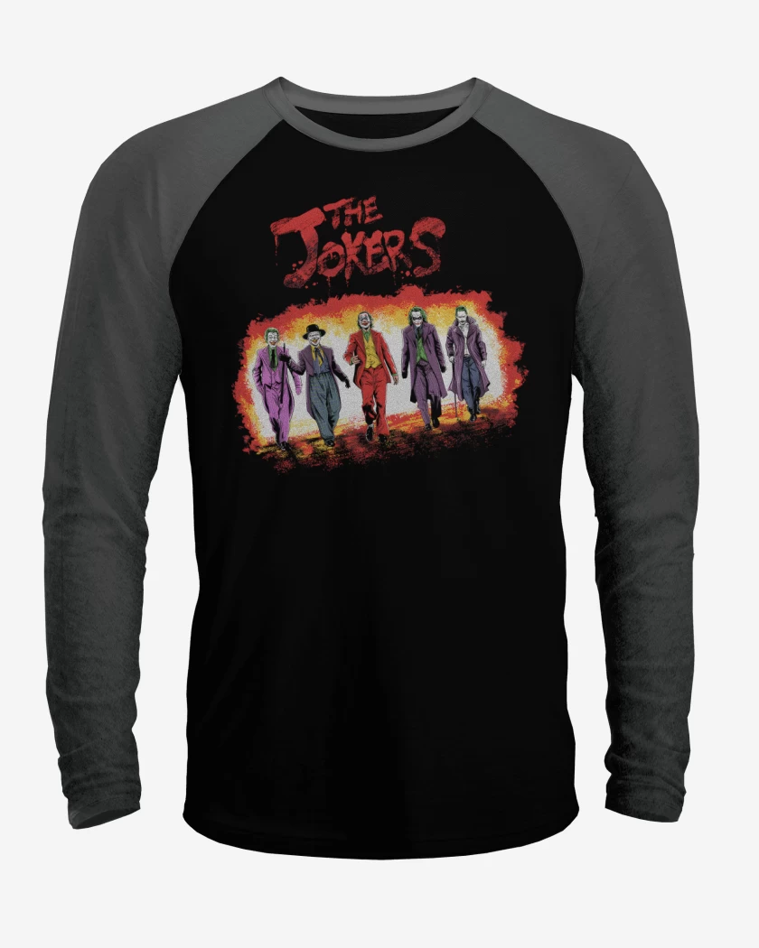 Polera Raglan The Jokers