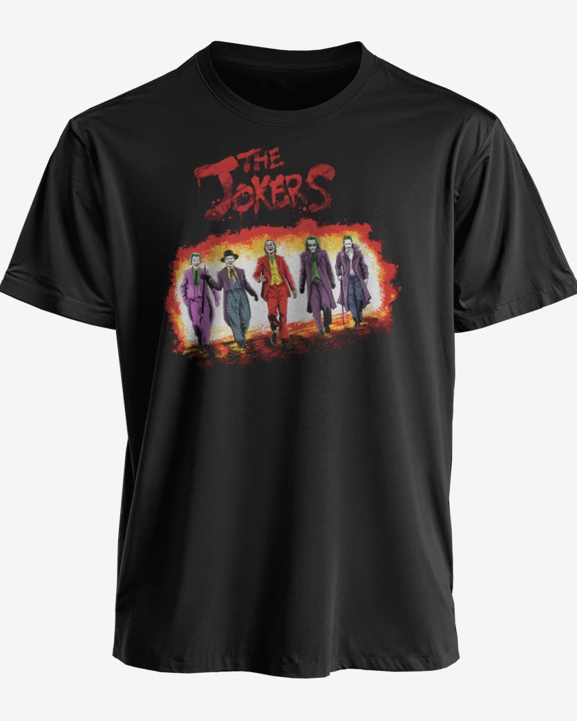 Polera premium Negro de The Jokers