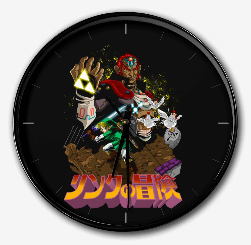 Reloj Negro de Link x Ganondorf