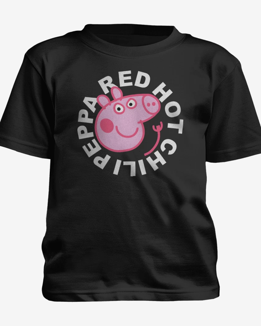 Polera de niño Negro de Red Hot Chili Peppa