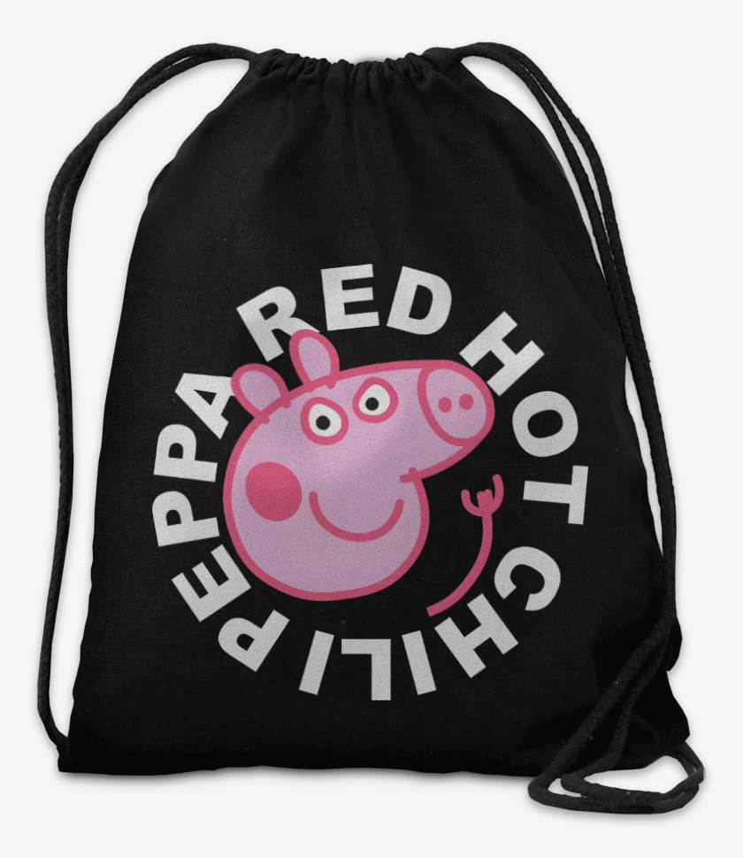 Mochila Negro de Red Hot Chili Peppa