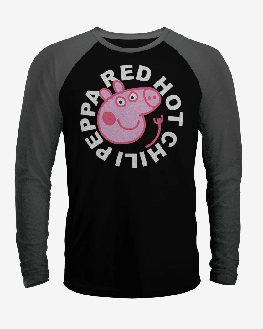 Polera Raglan Red Hot Chili Peppa