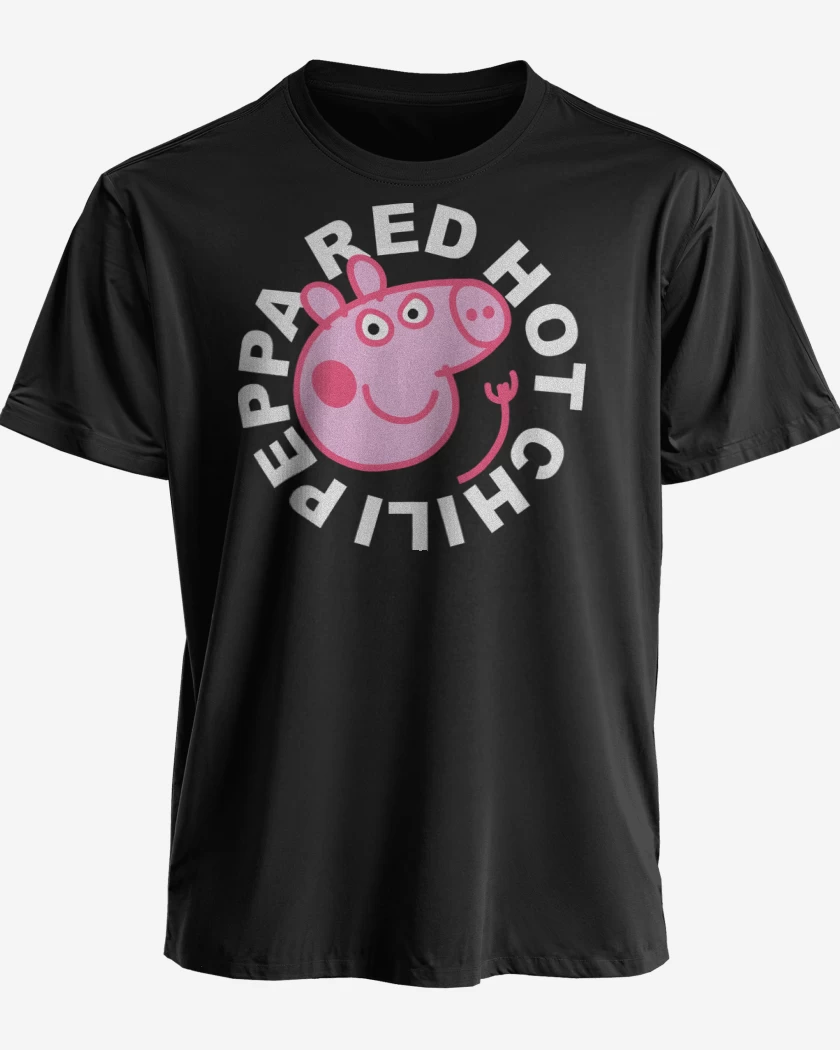 Polera premium Negro de Red Hot Chili Peppa