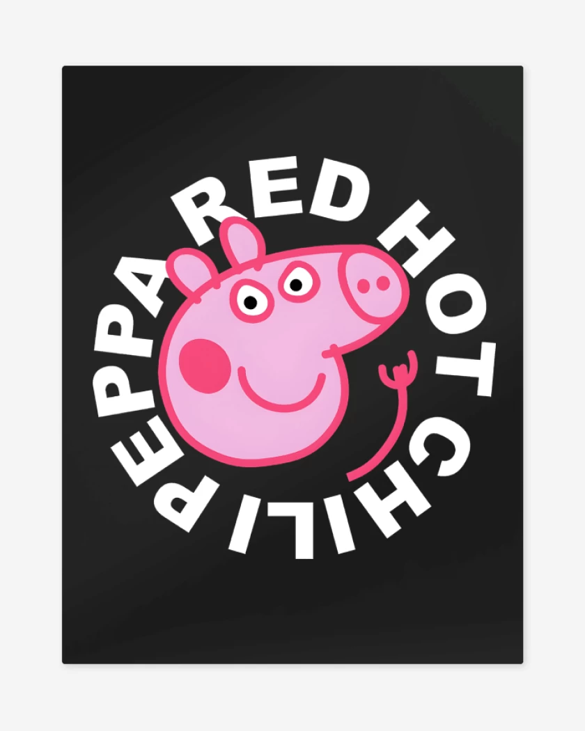 Print metalico Red Hot Chili Peppa