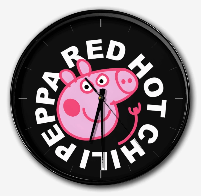 Reloj Negro de Red Hot Chili Peppa