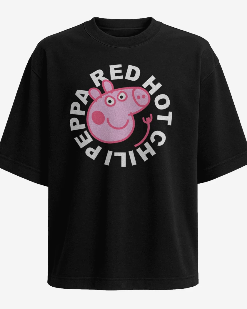 Polera Oversize Red Hot Chili Peppa