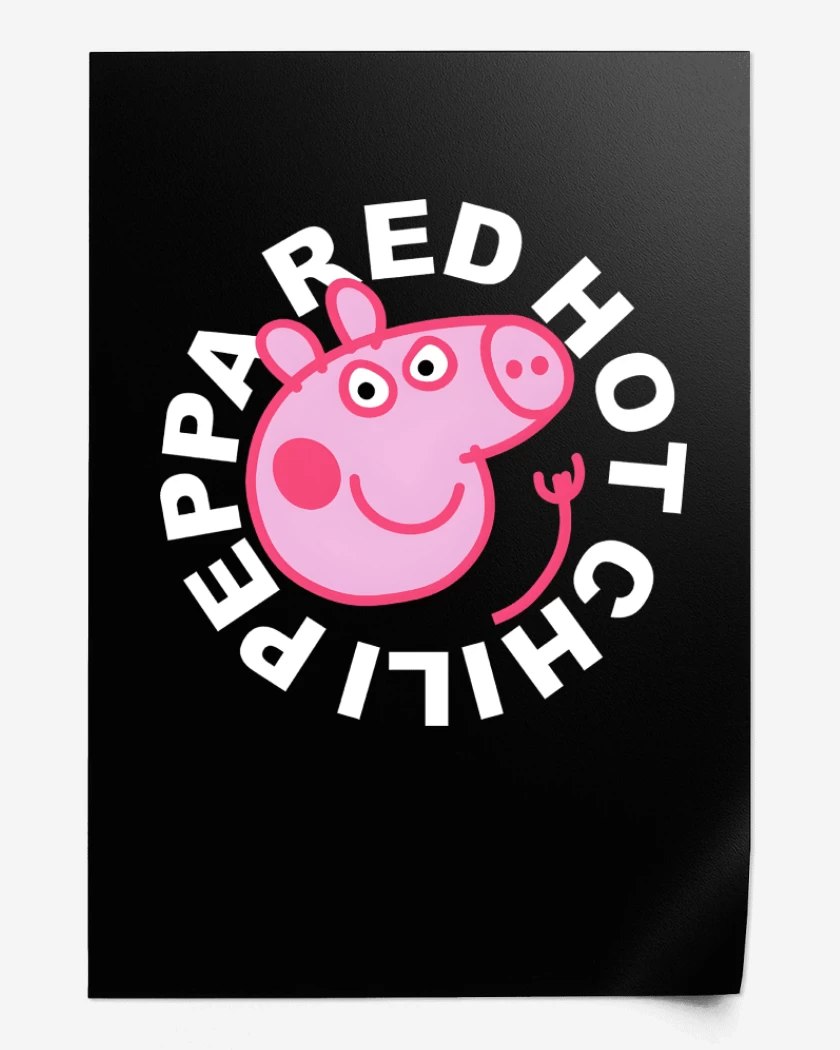 Print Red Hot Chili Peppa
