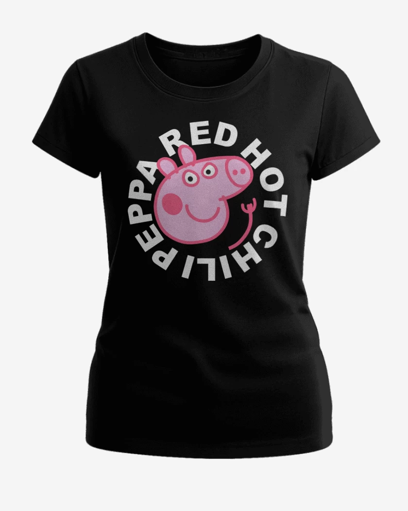 Polera de Mujer Negro de Red Hot Chili Peppa