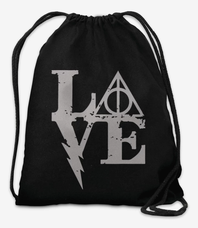 Mochila Negro de Love harry