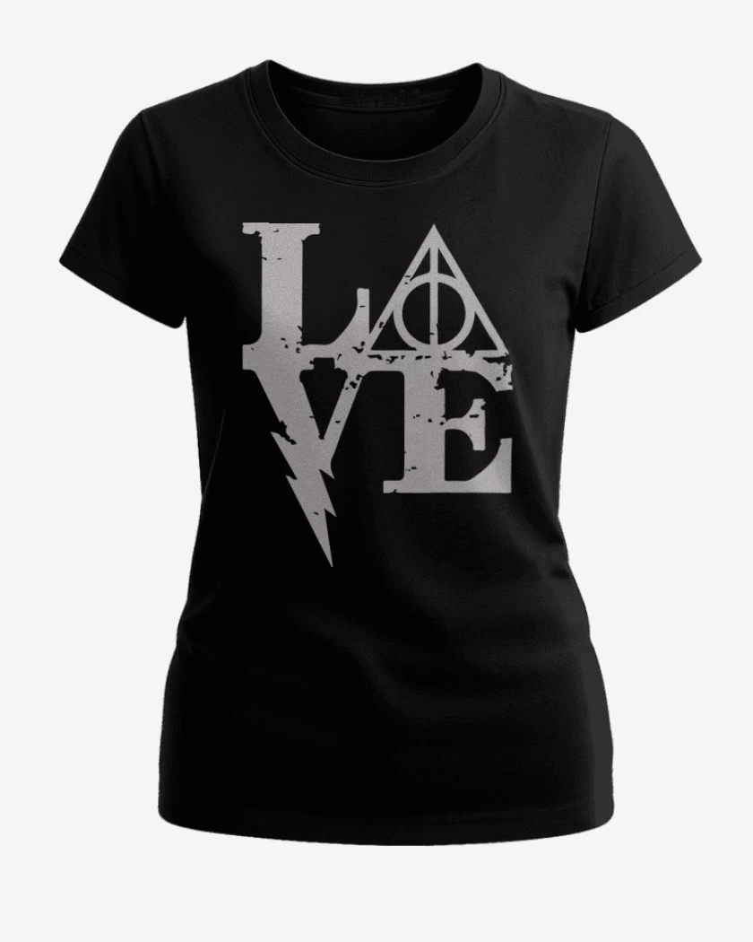Polera de Mujer Negro de Love harry