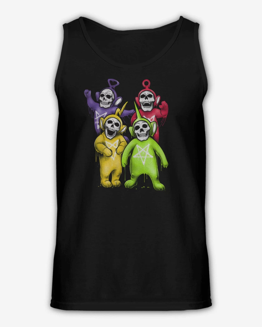 Sudadera Negro de Skeletubbies
