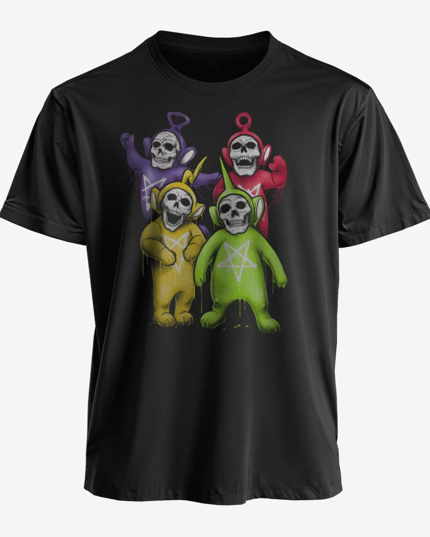 Polera Skeletubbies