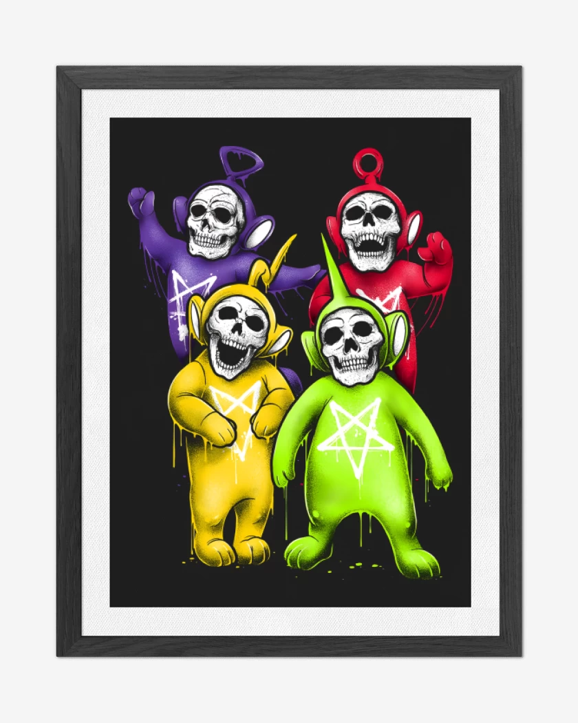 Cuadro decorativo Skeletubbies