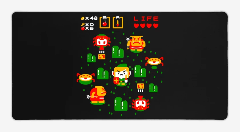 Mouse pad Gamer The Hero Bit