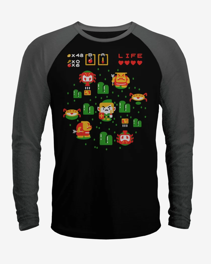Polera Raglan The Hero Bit