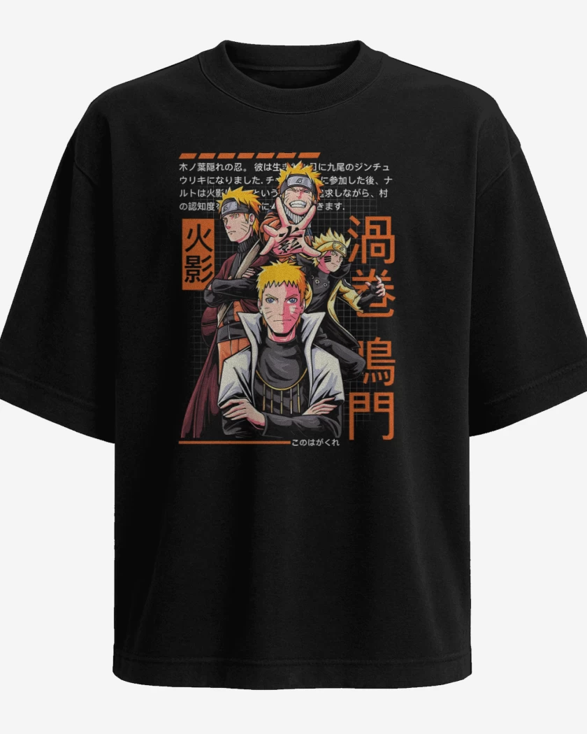 Polera Oversize Narutolution