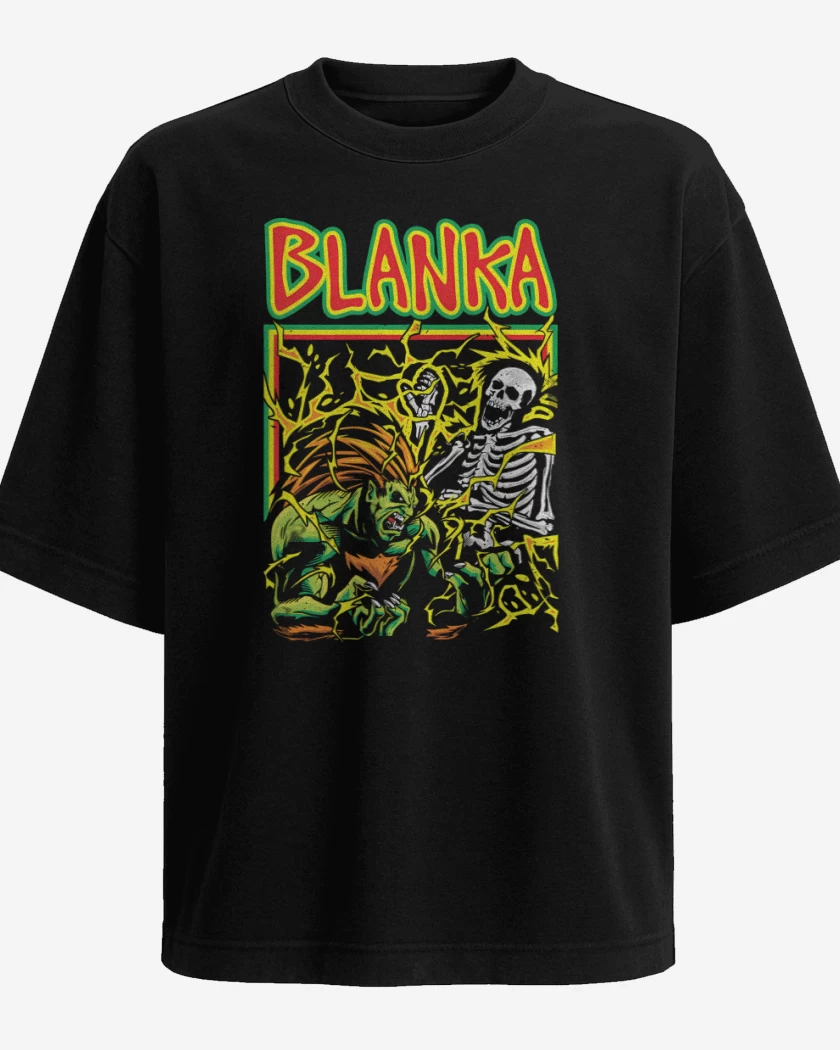 Polera Oversize Blanka Brain