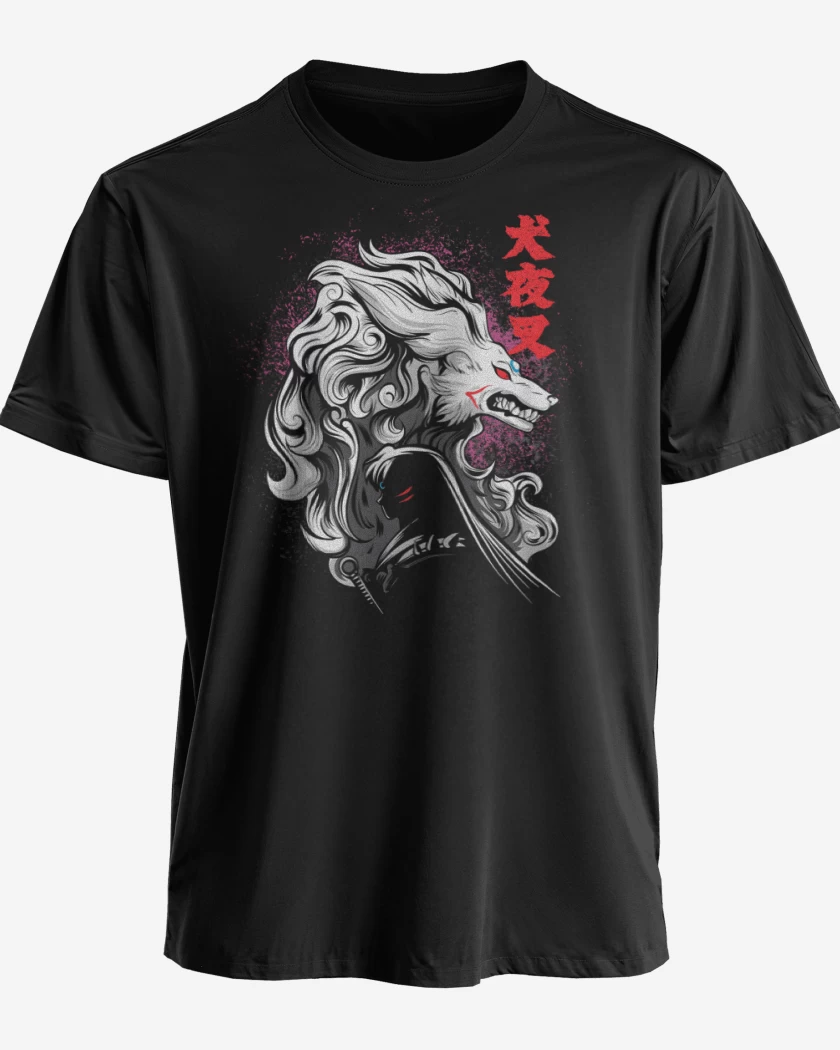 Polera premium Negro de Destrucción de la Vida