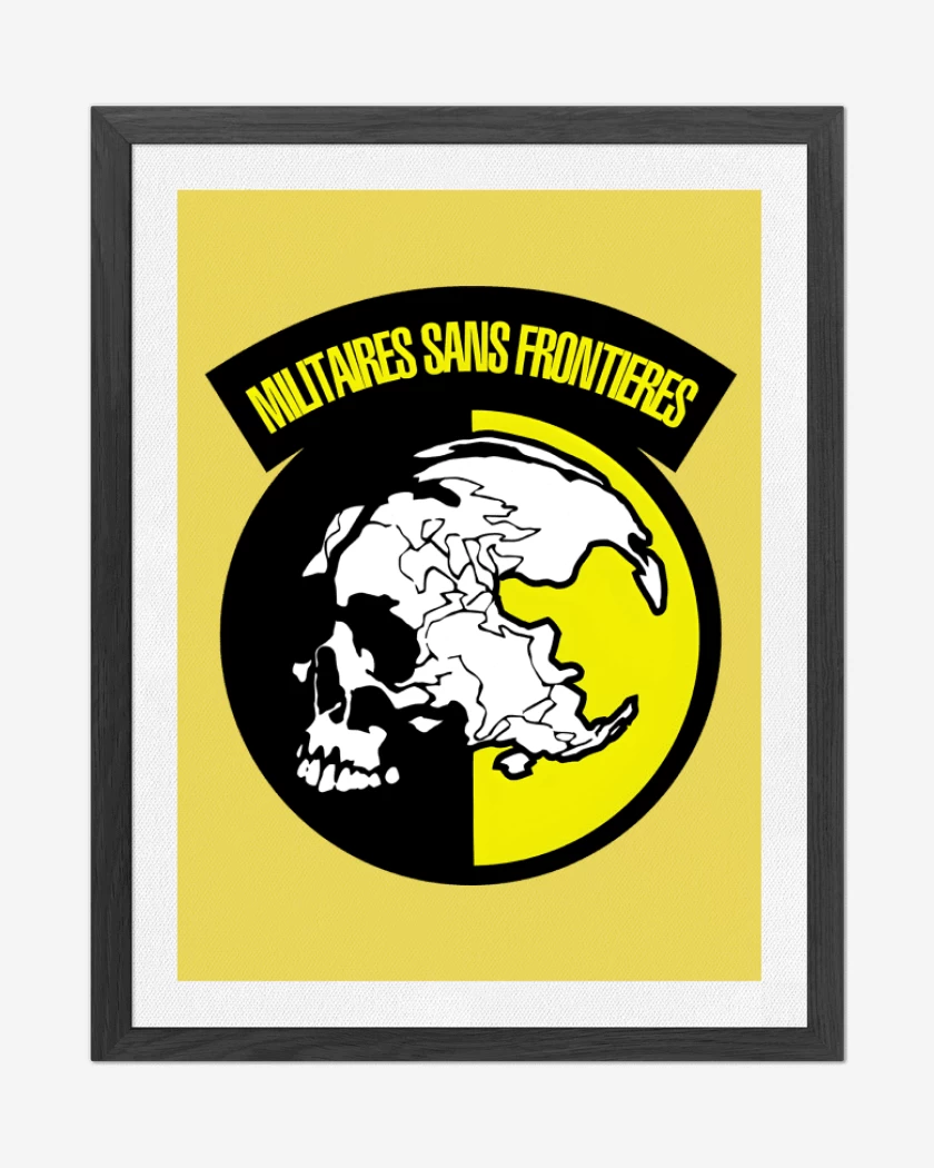 Cuadro decorativo Militaires Sans Frontieres 