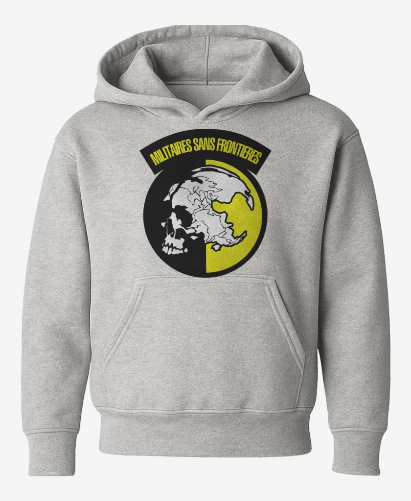 Poleron de niño Gris Melange de Militaires Sans Frontieres 