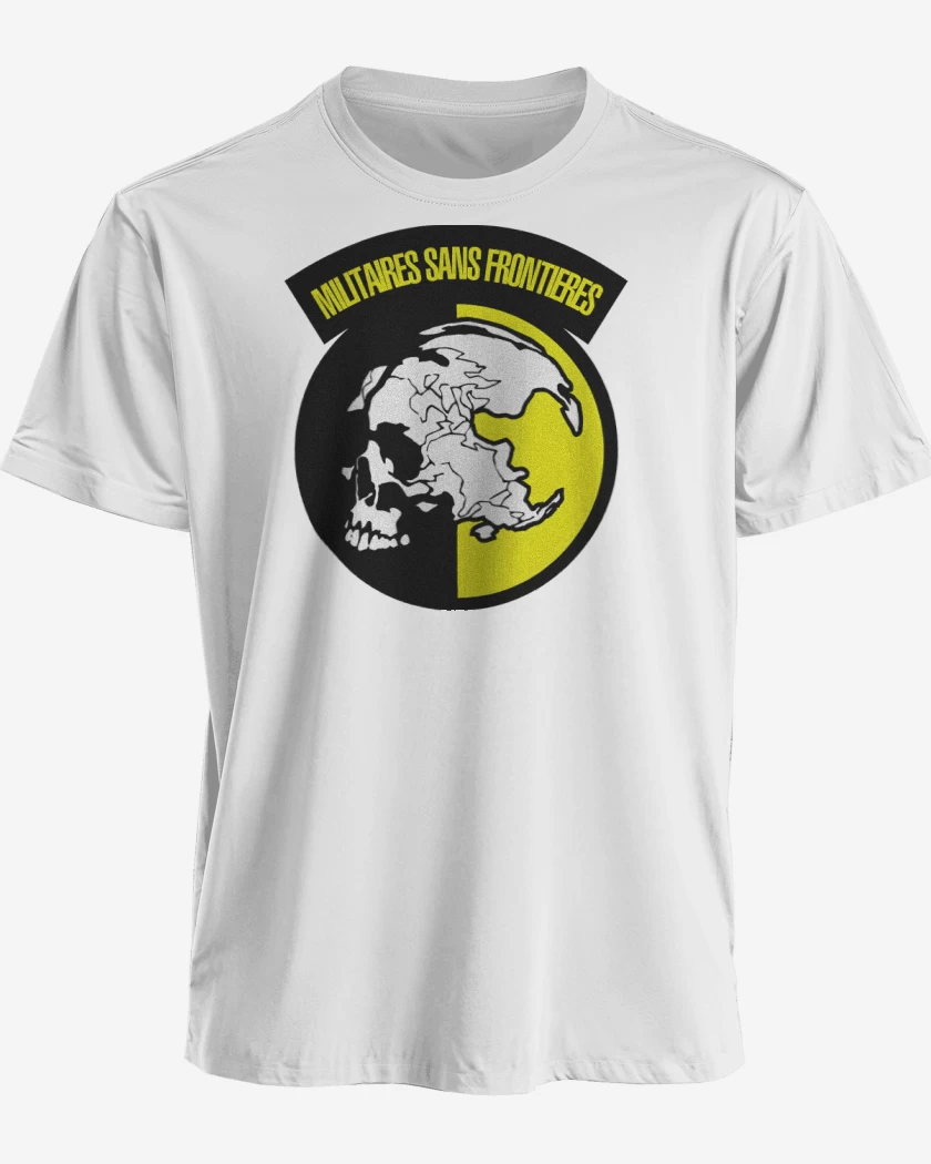 Polera premium Blanco de Militaires Sans Frontieres 