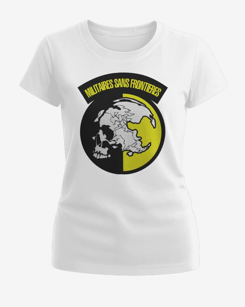 Polera de Mujer Blanco de Militaires Sans Frontieres 