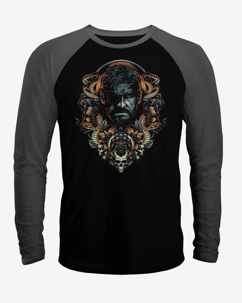 Polera Raglan Naked Snake