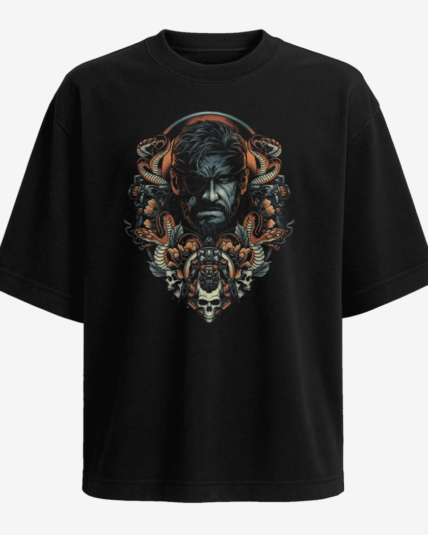 Polera Oversize Naked Snake